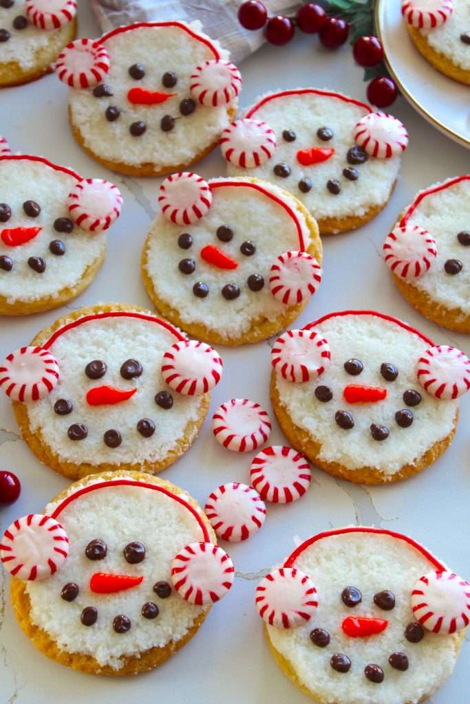 Snowman Sugar Cookies | The Squeaky Mixer
