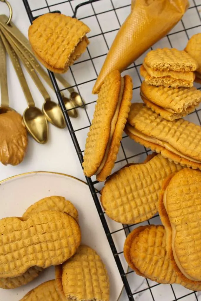 Copycat Nutter Butter Cookies | The Squeaky Mixer