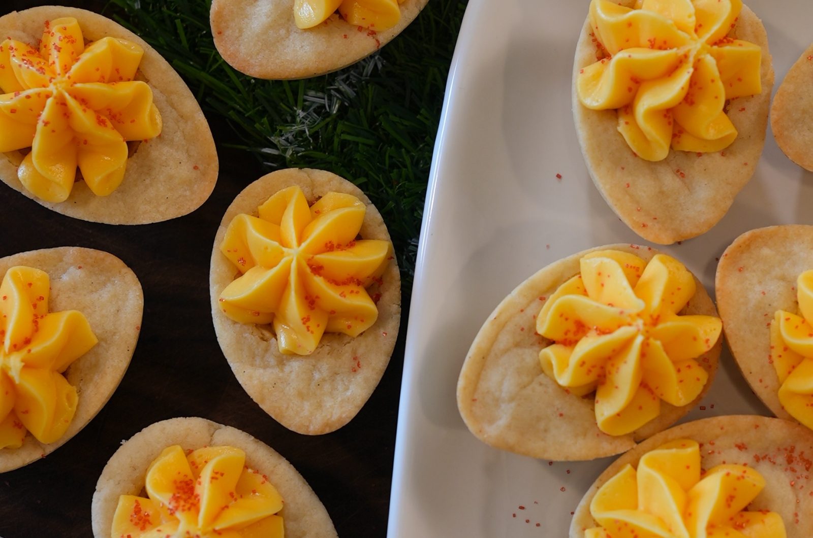 Deviled Egg Cookies